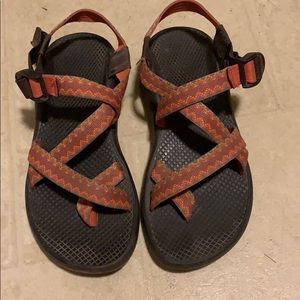Slightly worn Chacos